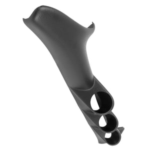 AutoMeter 17305 Autometer 97-01 fits Ford F-150 / 02-03 Harley Davidson F150 Models 52mm Black Triple Pillar Pod