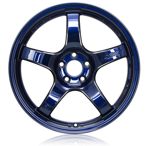 Gram Lights WGCRE35AEBP 57CR 15x8.0 +35 4-100 Eternal Blue Pearl Wheel