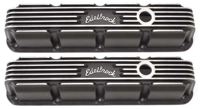 Edelbrock 41773 Valve Cover Classic Series fits Chrysler Magnum V8 Black