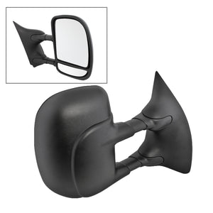 9932847 Xtune fits Ford 02-07 Superduty Manual Extendable Power Adjust Mirror