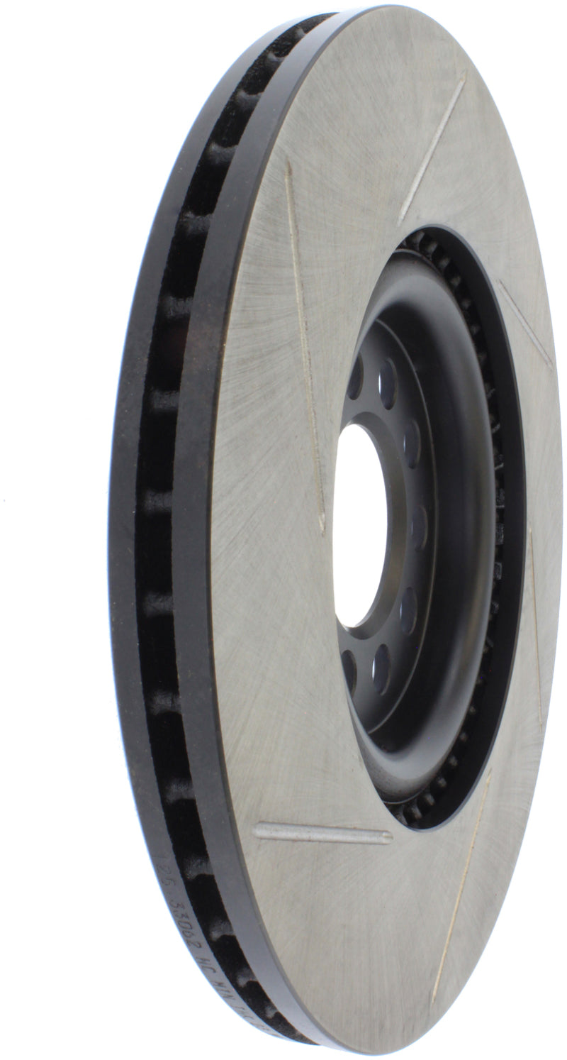 Stoptech 126.33062SL Power Slot 3/99-06 fits Audi TT/00-06 TT Quattro / 03-05 VW Golf GTi Left Front Slotted Rotor