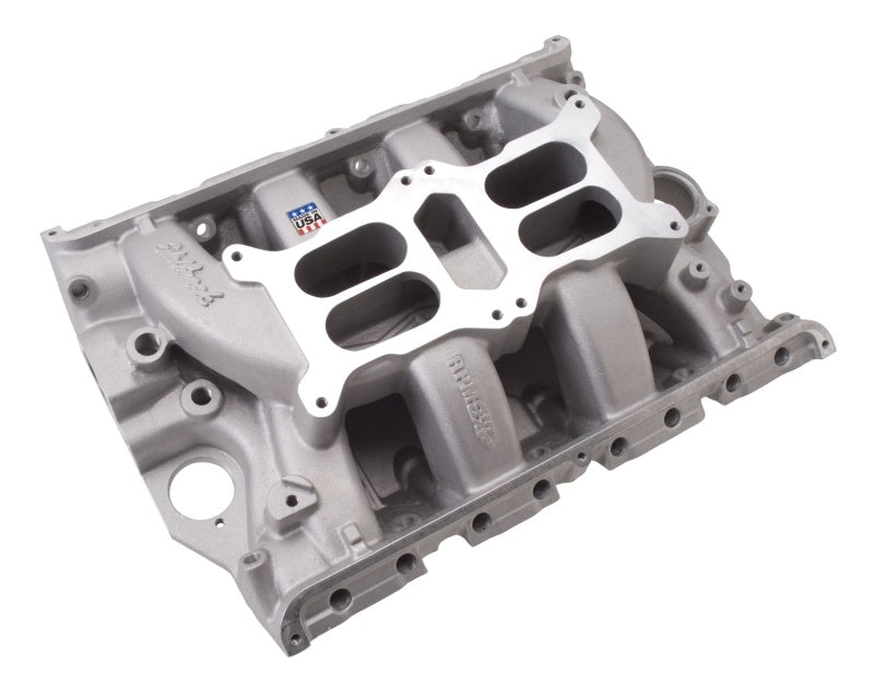 Edelbrock 7505 Intake Manifold fits Ford Perf RPM Dual Quad Fe