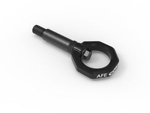 AFE 450-721001-B Control Front Tow Hook Black 20-21 fits Toyota GR Supra (A90)