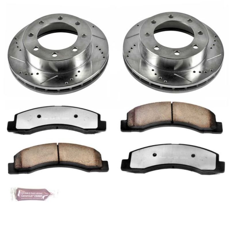 PowerStop K1885 36 fits Ford F-250 Super Duty Front Z36 Truck & Tow Brake Kit