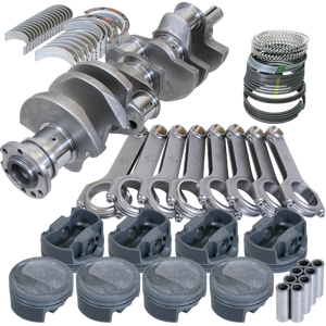 Eagle B42105030 fits Oldsmobile 455 4.500in Crank 7.100in H-Beam -22cc Inv Dome 4.155in Pistons Balanced Assembly