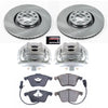 Power Stop KCOE2990 05-09 fits Audi A4 Quattro Front Autospecialty Kit w/Cals