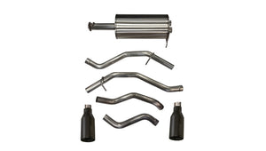 CORSA Performance 21035BPC Corsa 2019-24 Ram 1500 5.7L Crew Cab w/ 57in or 76in Bed Cat-Back Dual Rr Exit 5in Blk Cerakote Tips