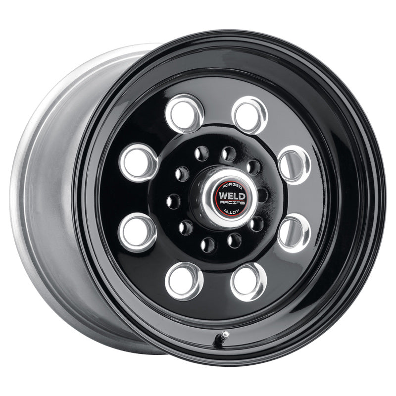 Weld  90B-54342 Draglite 15x4 / 5x4.5 & 5x4.75 BP / 1.875in BS Black Wheel - Non