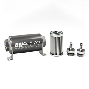 DeatschWerks 8-03-110-005K-516 Stainless Steel 5/16in 5 Micron Universal Inline