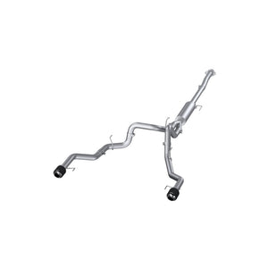 MBRP S52683CF fits Ford F150 T304 5in OD Carbon Fiber Tip Dual Rear Exhaust