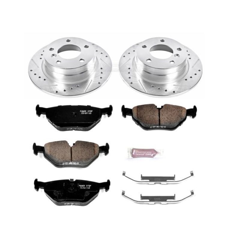 PowerStop K502 fits BMW 92-98 318i Rear Z23 Evolution Sport Brake Kit