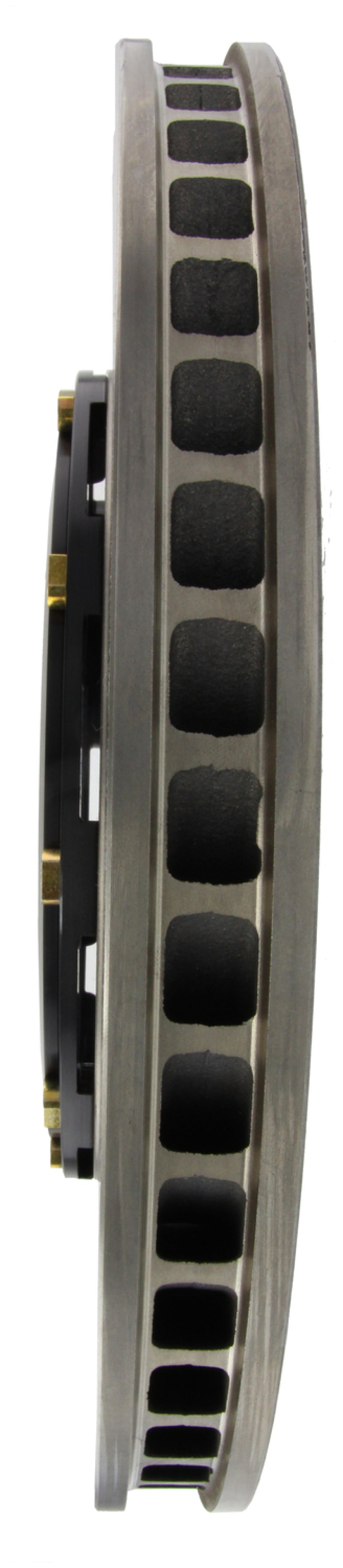 Stoptech 129.42104.14 09-11 Nissan GT-R Front Right Slotted Bare Iron 380x34mm AeroRotor Kit