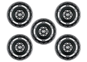 fits Ford Racing M-1007K-P1785E 21-23 Bronco Everglades Wheel Kit - Carbonized Gray
