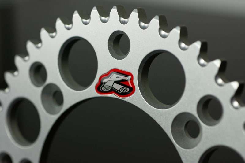 Renthal 121U-428-52GPSI fits 02-17 fits Yamaha YZ85 Rear Grooved Sprocket -Silve