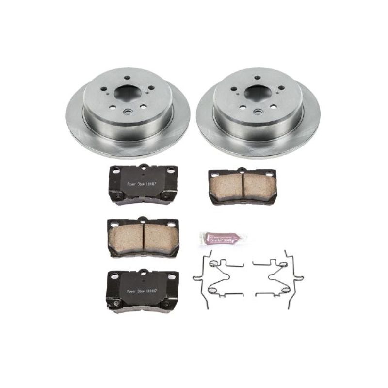 PowerStop KOE195 fits Lexus 06-13 IS250 Rear Autospecialty Brake Kit