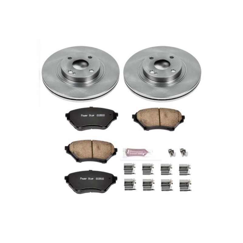 PowerStop KOE2353 fits Mazda 01-05 Miata Front Autospecialty Brake Kit