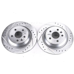 PowerStop fits Land Rover 12-15 Range Rover Evoque Rear Evolution Drilled &