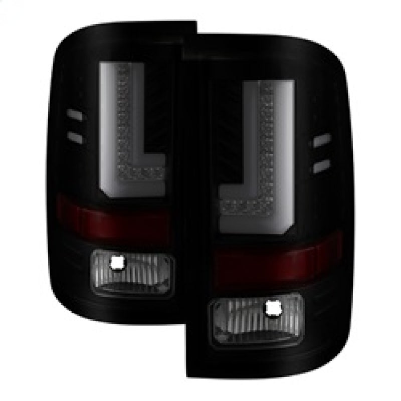 Spyder 5083784 fits GMC 16-20 Sierra 2017 Light Bar LED Tail Lights - Black Smo