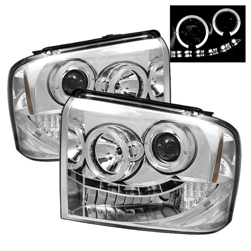 Spyder 5010551 fits Ford 05-07 F250/350/450 Super Duty Projector Headlights LED