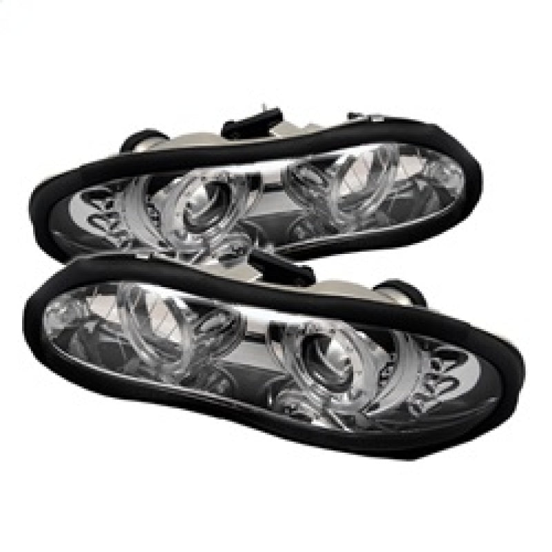 Spyder 5009241 fits Chevy 98-02 Camaro Projector Headlights LED Halo LED Chrm -
