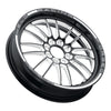Weld  778B-15022 Tuner Import 15x3.5 / 4x100mm BP / 2.25in. BS 1-Piece Black Whe