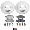 Power Stop 24-26 Toyota Corolla Cross Rear Z17 Coated Brake Kit