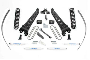 Fabtech K2124 08-16 fits Ford F250 4WD w/Factory Overload 8in Rad Arm Sys w/Coils & Perf Shks