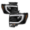 Spyder 5077592 fits Ford 09-14 F150 Projector Headlights Halogen Model- Light B