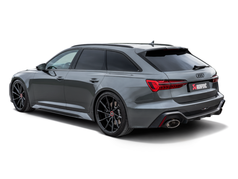 Akrapovic S-AU/T/2H 2023 fits Audi RS6 Avant (C8) Evolution Line Cat Back (Titan