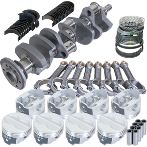 Eagle 62013000 fits Chevy 350 3.750in Crank 5.700in I-Beam Rods -10cc 4.000in Pistons Rotating Assembly