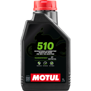 Motul 104028 510 2T Pre-Mix Oil Injection 12X1L
