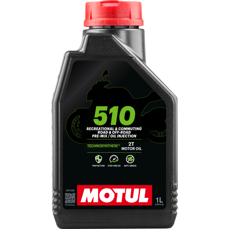 Motul 104028 510 2T Pre-Mix Oil Injection 12X1L
