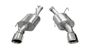 CORSA Performance 14314 Corsa 2005-2010 fits Ford Mustang Shelby GT500 5.4L V8 Polished Xtreme Axle-Back Exhaust