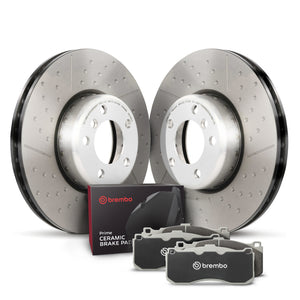Brembo OE KT00B90 08-13 fits BMW 135i Front Disc Brake Kit
