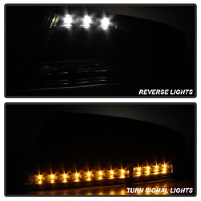 Spyder 5081681 fits Audi 07-12 TT LED Tail Lights Smoke ALT-YD-ATT07-LED-SM