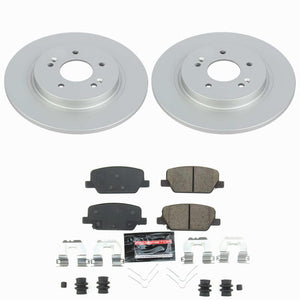 Power Stop 20-25 Hyundai Palisade Rear Z23 Coated Brake Kit
