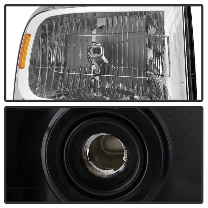 xTune 9042409 07-14 fits Ford Expedition OEM Style Headlights -Chrome (HD-JH-FE