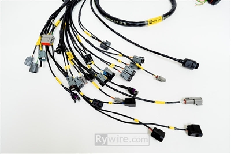 Rywire RY-B-SYVEC-S7 fits Honda B-Series (w/Syvecs SV7 ECU) Eng Harn w/OBD1 Alt/EV1 Inj/AEM IAT & MAP (Adapter Req)