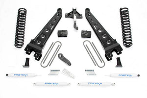 Fabtech K2256 17-21 fits Ford F250/F350 4WD Gas 6in Rad Arm Sys w/Coils & Perf Shks
