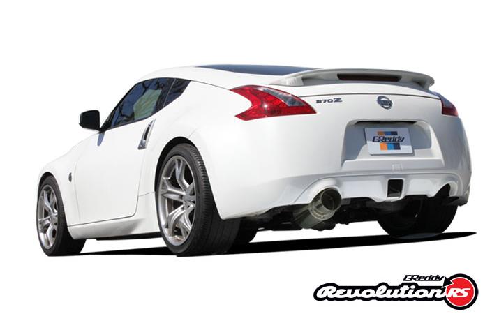 GReddy 10128101 09-16 fits Nissan 370Z Single Revolution RS Exhaust