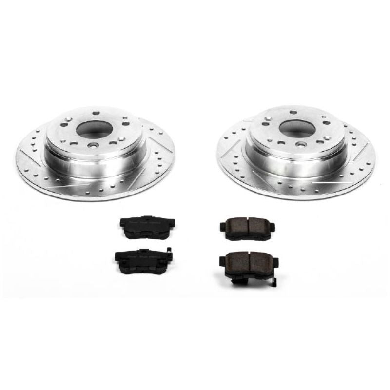 PowerStop K5399 fits Acura 04-08 TL Rear Z23 Evolution Sport Brake Kit