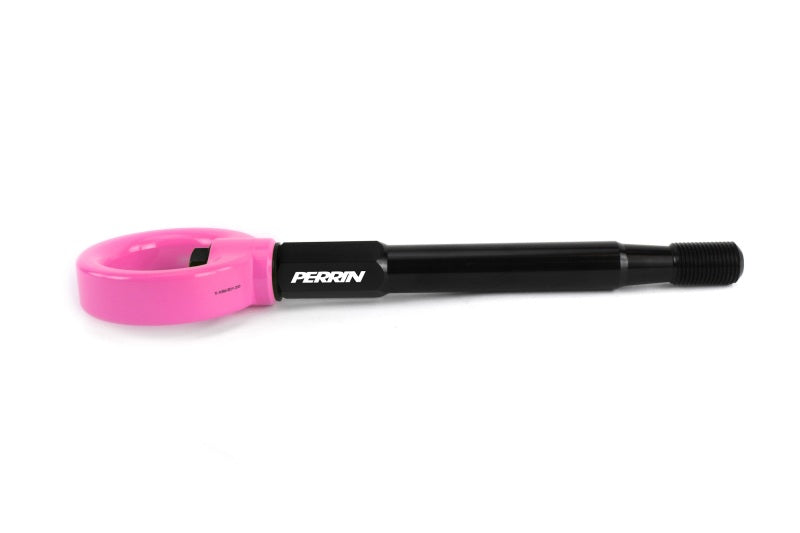 Perrin PSP-BDY-251HP 08-14 fits Subaru WRX/STI Sedan Tow Hook Kit (Rear) - Hyper Pink