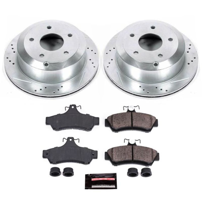 PowerStop K1601 fits Pontiac 05-06 GTO Rear Z23 Evolution Sport Brake Kit