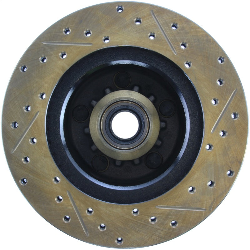 Stoptech 127.63022R Slotted & Drilled Sport Brake Rotor