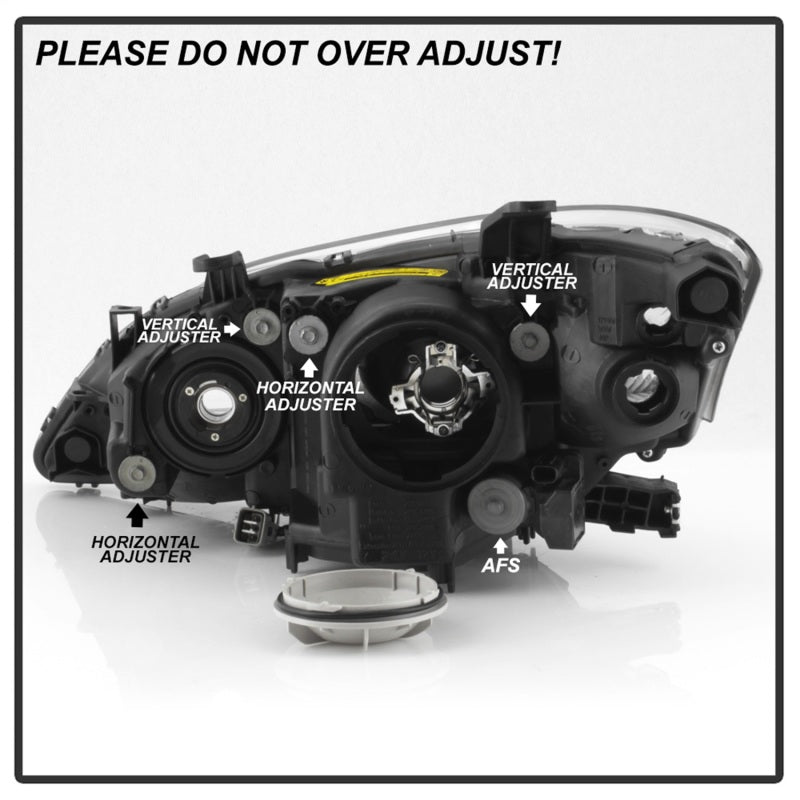 xTune 9943287 07-09 fits Lexus ES350 Passenger Side HID/AFS Headlight - OEM Rig