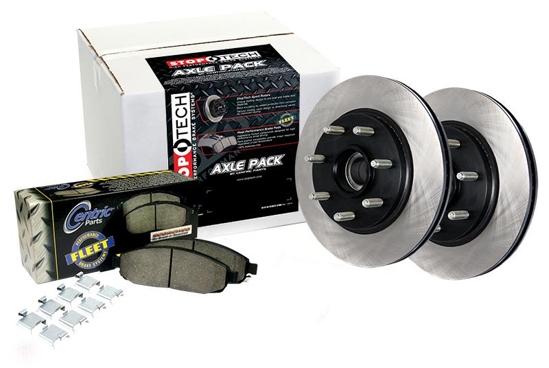 Stoptech 970.44523 Truck Axle Pack, Slotted, Rear