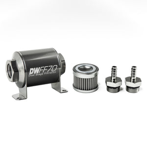 DeatschWerks 8-03-070-100K-516 Stainless Steel 5/16in 100 Micron Universal Inli