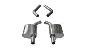 CORSA Performance 21022 Corsa 2017-2020 fits Dodge Charger 5.7L / 17-19 Chrysler 300 5.7L Sport Axle-Back Exhaust w/o Tips