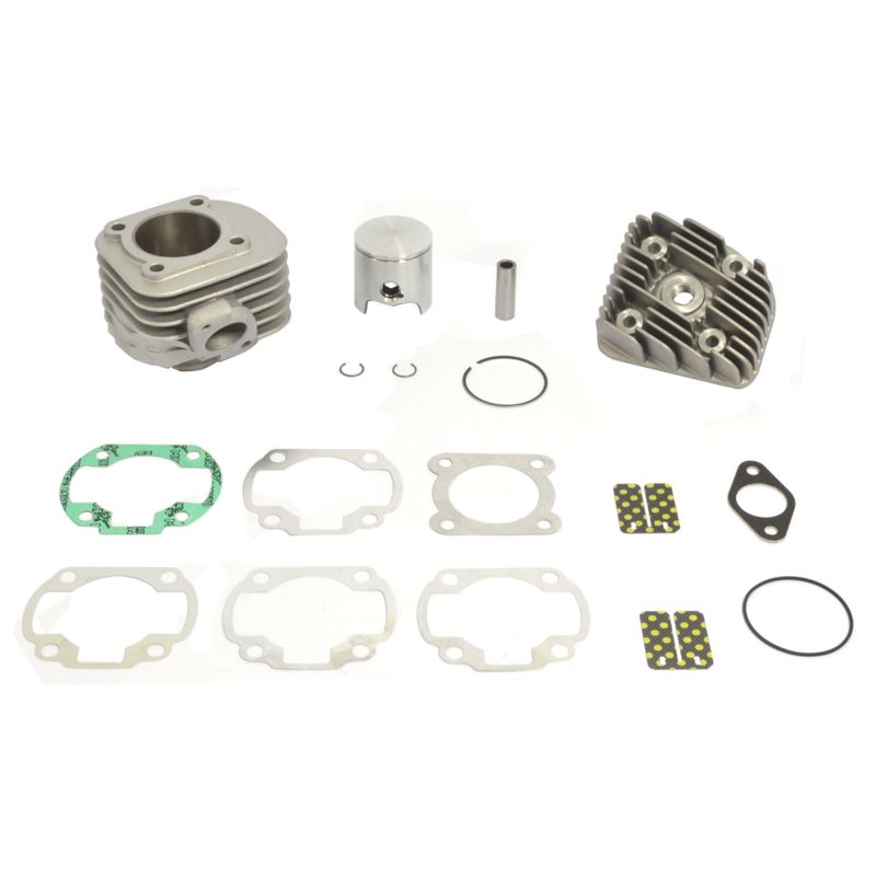 Athena P400099100002 CPI Aragon GP 50 47.6mm Bore 70cc 12mm Pin Domed Head Piston Big Bore Cylinder Kit w/Head