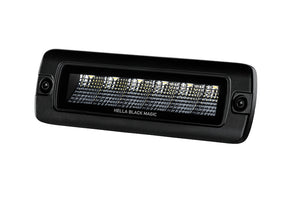 Hella LA358176221 Universal Black Magic 6 L.E.D. Flush Mount fits Mini Light Bar